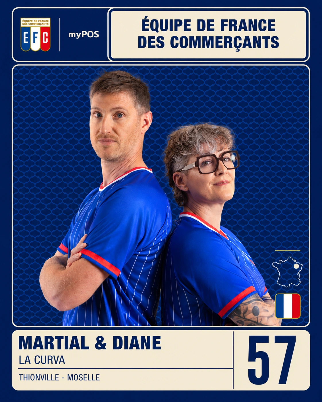 Martial et Diane, La Curva, prêt-à-porter à Thionville