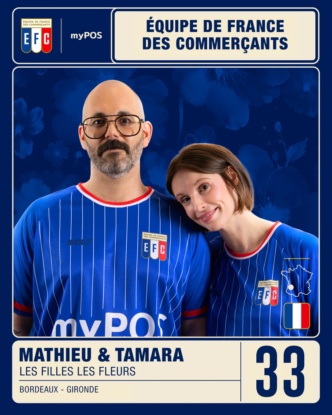Mathieu et Tamara, Les Filles Les Fleurs, commerce floral à Bordeaux