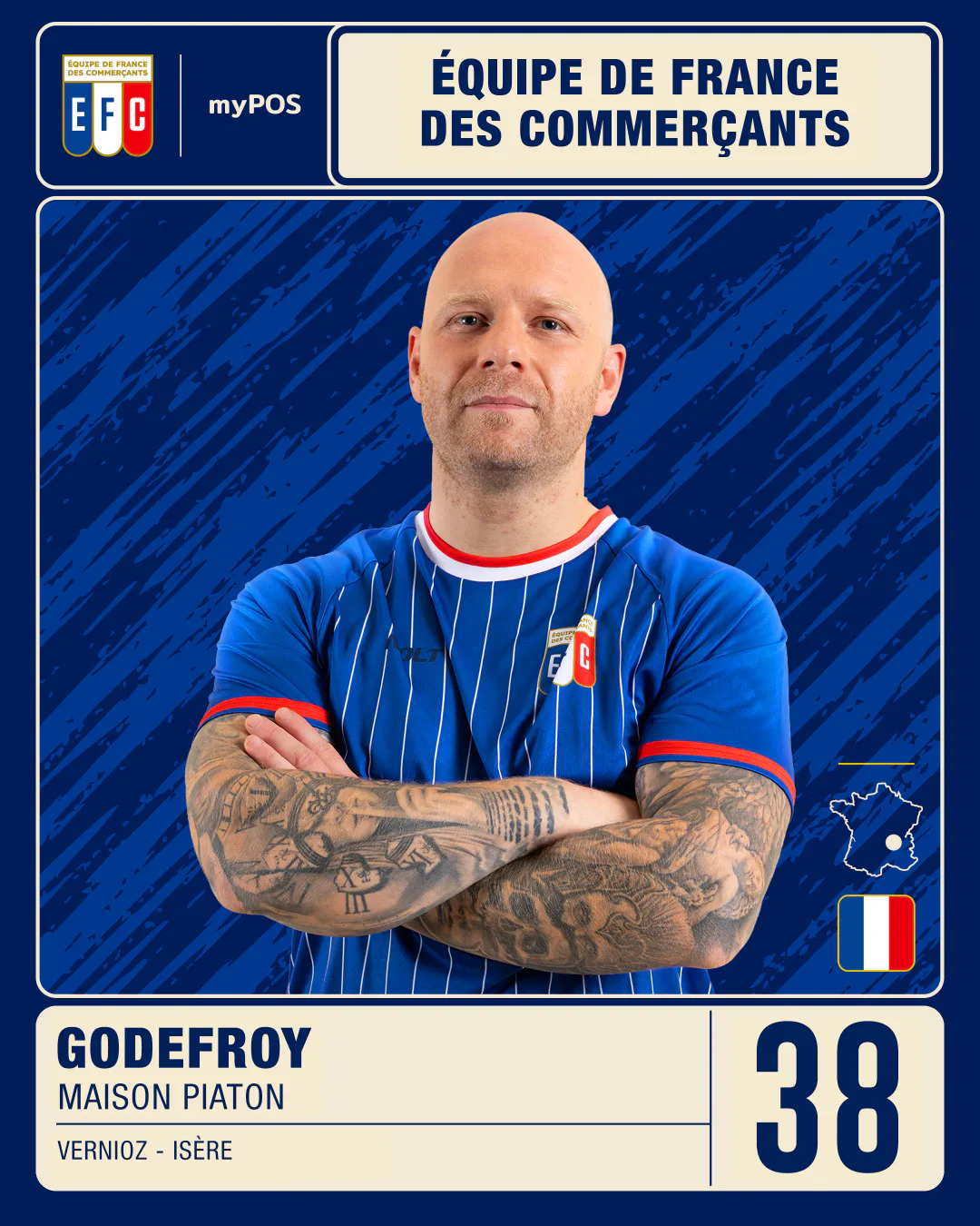 Godefroy, Maison Piaton, boucher à Vernioz